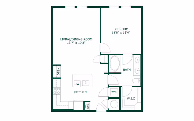 Unit 116 116 floor plan